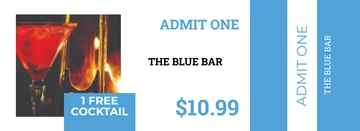 Free Printable Drink Ticket Template to Edit Online