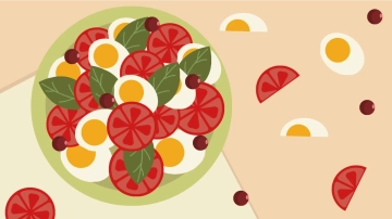 Free Aesthetic Food Background Template to Edit Online