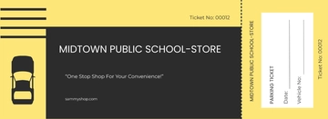 Free Printable Parking Ticket Template to Edit Online