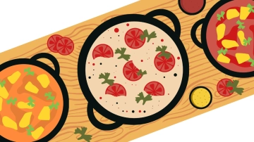 Free Food Table Background Template to Edit Online