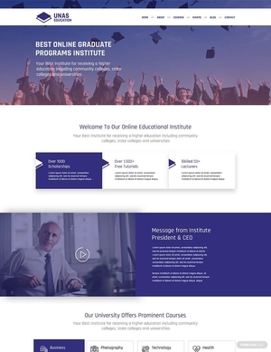 Education WordPress Theme/Template