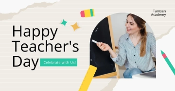 Free Teacher's Day Facebook Ad Template to Edit Online