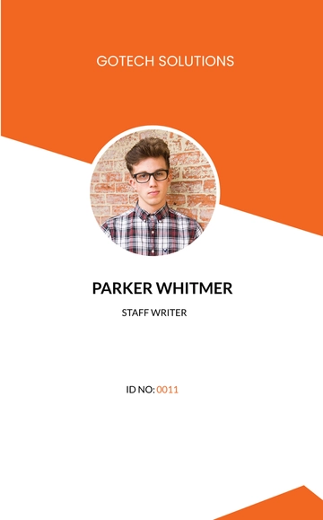 Free Blank Membership ID Card Template to Edit Online