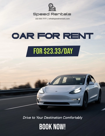 Free For Rent Flyer Template to Edit Online
