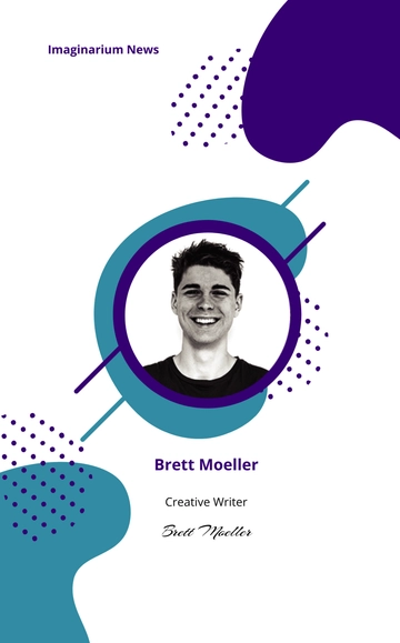 Free Creative Press ID Card Template to Edit Online