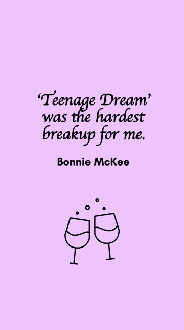 Free Bonnie McKee - 'Teenage Dream' was the hardest breakup for me. Template to Edit Online
