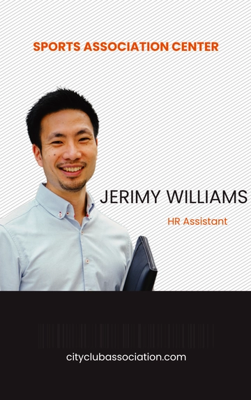 Free Association Membership ID Card Template to Edit Online