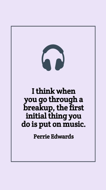 Free Perrie Edwards: Breakup Music Quote Template to Edit Online