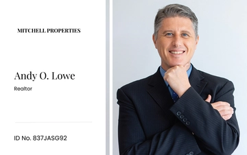 Free Real Estate Consultant ID Card Template to Edit Online