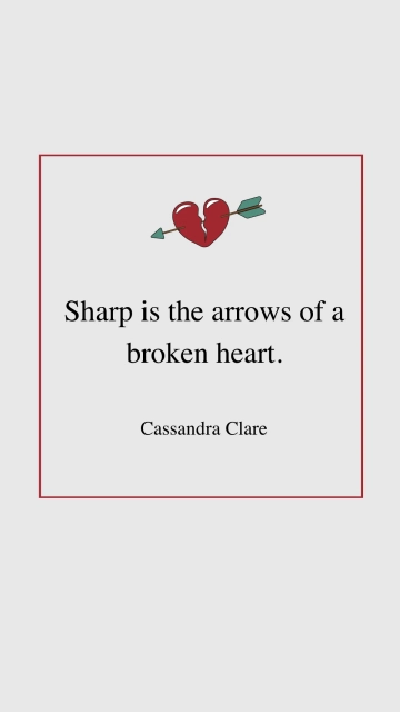 Free Cassandra Clare - Sharp is the arrows of a broken heart. Template to Edit Online