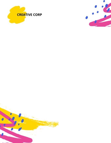 Free Art Letterhead Template to Edit Online