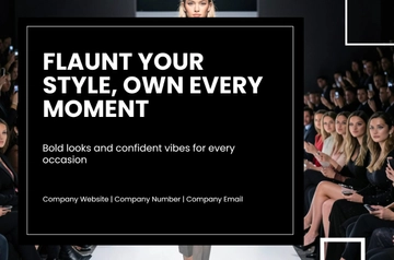 Free Sample Fashion Banner Template to Edit Online