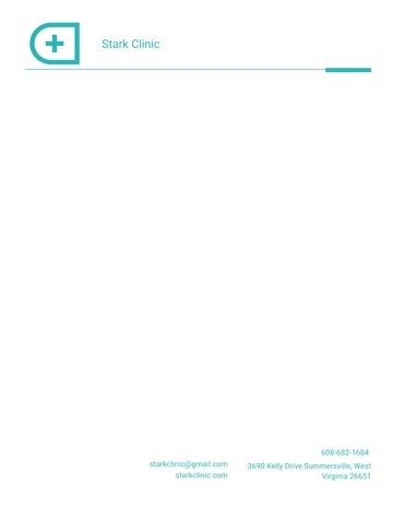 Free Clinic Letterhead Template to Edit Online