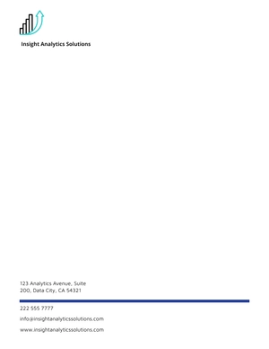 Free Editable Small Business Letterhead Template to Edit Online