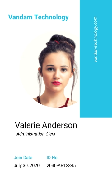 Free Mnc ID Card Template to Edit Online