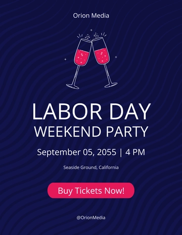 Free Labor Day Event Flyer Template to Edit Online