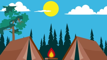 Free Creative Summer Camp Background Template to Edit Online Free Creative Summer Camp Background Template to Edit Online