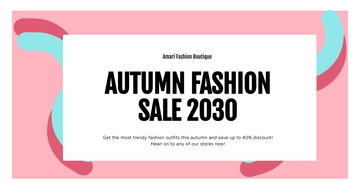 Free Modern Fashion Sale Facebook Post Template to Edit Online