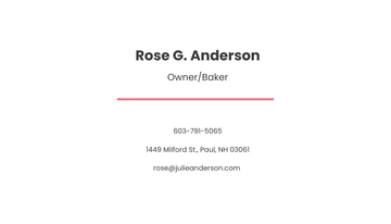 Free Pink Modern Business Card Template to Edit Online