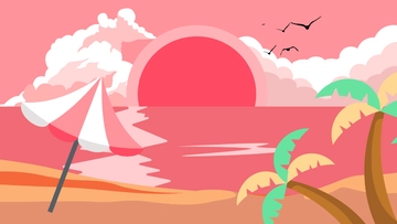 Free Beautiful Summer Background Template to Edit Online