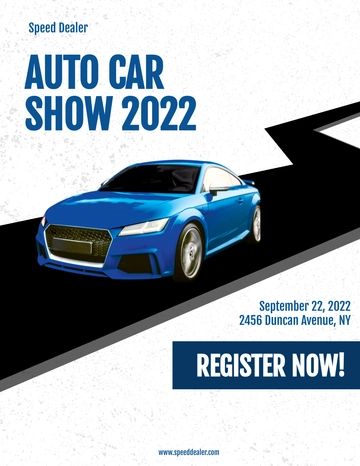 Free Auto Car Flyer Template to Edit Online