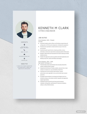 Citrix Engineer Resume