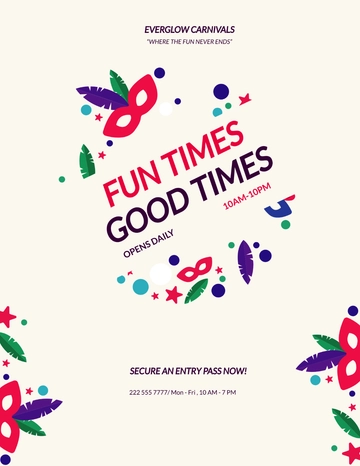 Free Carnival Event Flyer Template to Edit Online Free Carnival Event Flyer Template to Edit Online