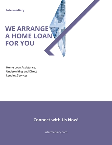 Free Residential Mortgage Broker Flyer Template to Edit Online