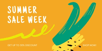 Free Summer Sale Blog Post Template to Edit Online