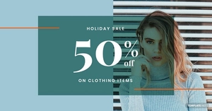 Holiday Collection Sale Linkedin Blog Post Template