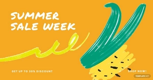 Summer Sale LinkedIn Blog Post Template