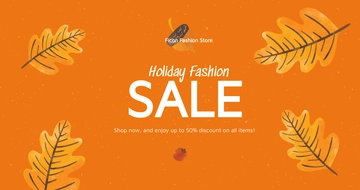 Free Holiday Special Sale Facebook Post Template to Edit Online