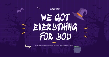 Free Simple Holiday Sale facebook Post Template to Edit Online