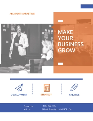 Free Corporate Business Flyer Template to Edit Online