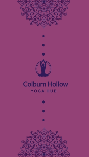 Free Simple Yoga Business Card Template to Edit Online