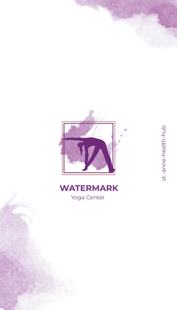 Free Watercolor Yoga Business Card Template to Edit Online