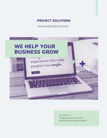 Free Modern Small Business Flyer Template to Edit Online