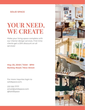 Free Interior Decorator Flyer Template to Edit Online Free Interior Decorator Flyer Template to Edit Online