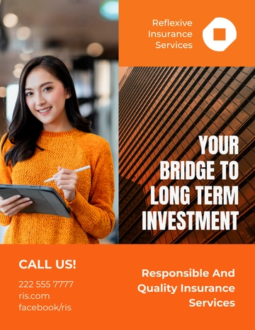 Free Insurance Flyer Template to Edit Online