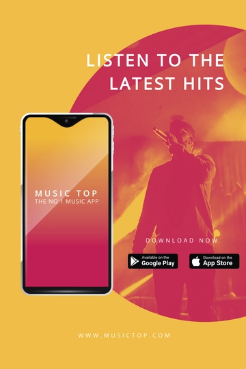 Free Elegant App Promotion Pinterest Pin Template to Edit Online