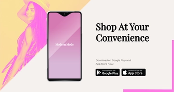 Free Fashion Store App Promotion Facebook Post Template to Edit Online