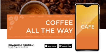 Free Food Mobile App Promotion Facebook Post Template to Edit Online