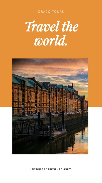 Free World Travel Whatsapp Image Post Template to Edit Online