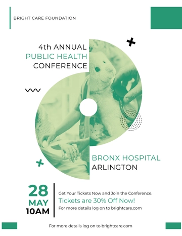 Free Healthcare Conference Flyer Template to Edit Online
