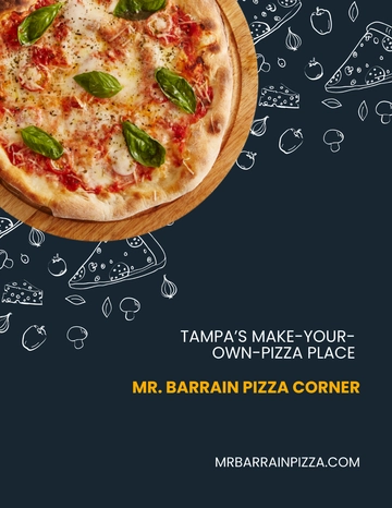 Free Pizza Place Flyer Template to Edit Online