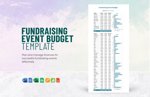 Fundraising Event Budget Template