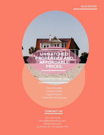 Free Vacation Rental Flyer Template to Edit Online