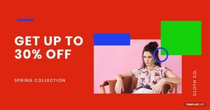 Holiday Offer Sale Facebook Post Template