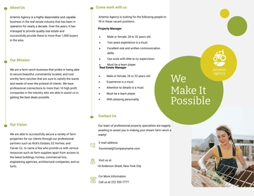 Free BRPRanch Tri-Fold Brochure Template to Edit Online