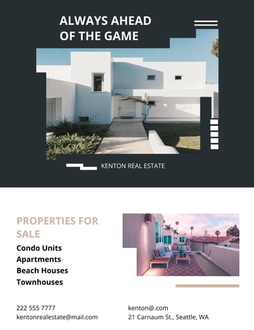Free House/Home Community Flyer Template to Edit Online